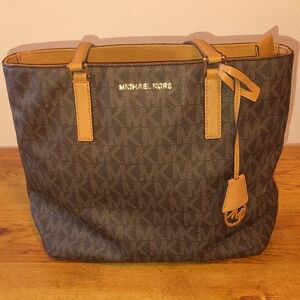 Michael Kors Brown Tote Bag